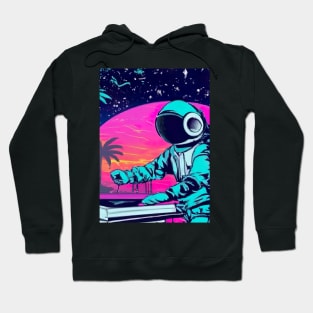 Astronaut DJ In Space Hoodie